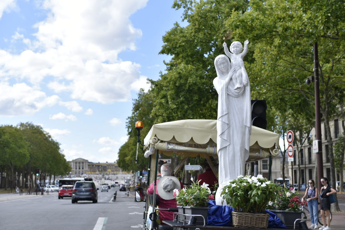 Calèche M de Marie - Chateau de Versaiiles Avenue de Paris 2020 © M de Marie