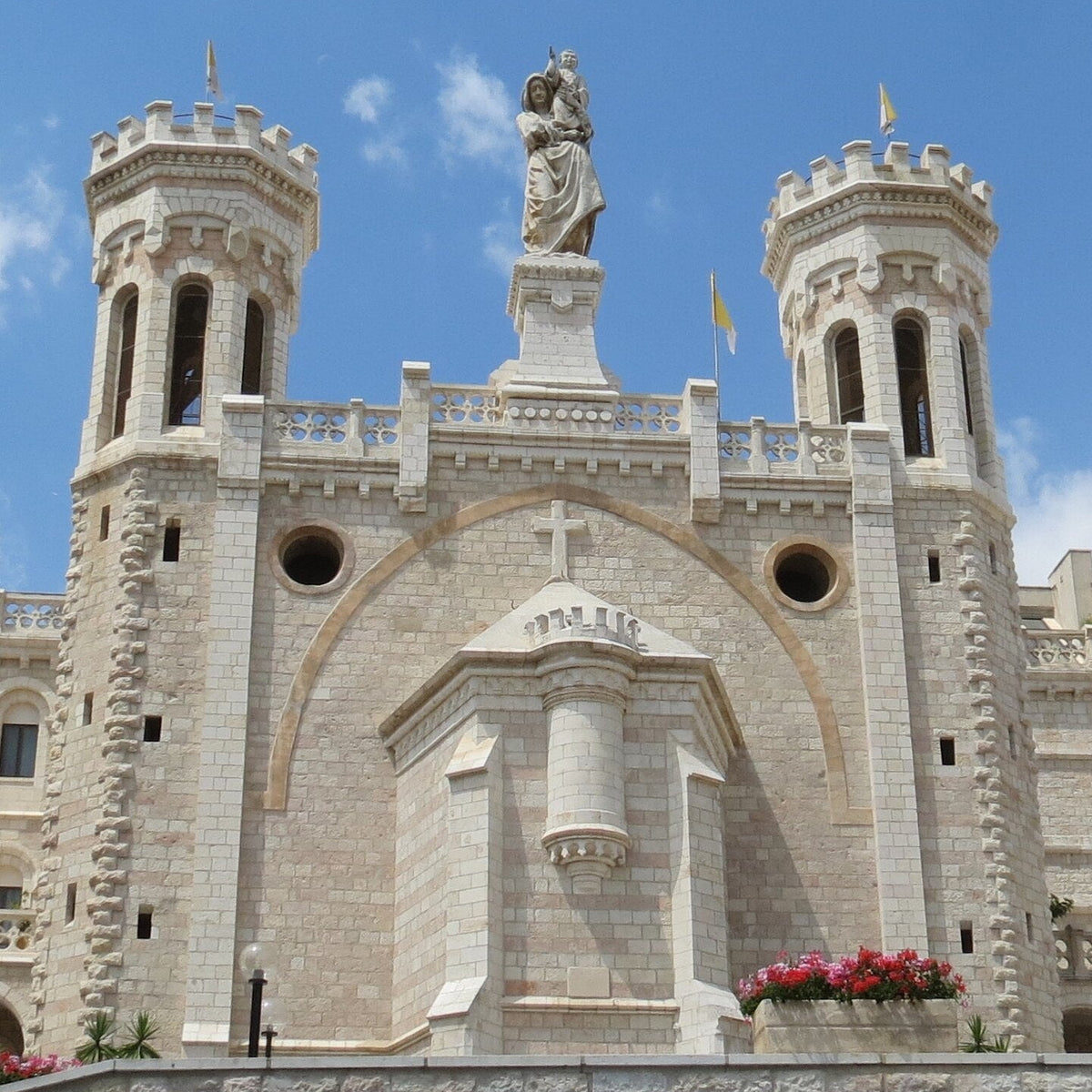 Notre Dame de France à Jérusalem ©Hoshvilim